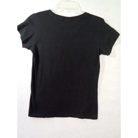 Popular Sports Women (Juniors) XL Black White Pink Short Sleeve Round Neck - Picture 8 of 10